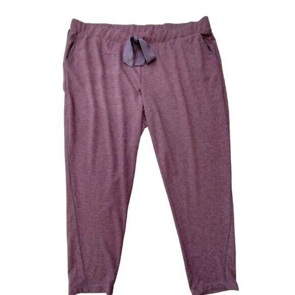 Logo Lounge by Lori Goldstein Pull up Draw String Elastic Pants Plus size 3XL - Picture 1 of 10